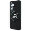 KARL LAGERFELD ETUI SILICONE DOUBLE HEADS AND CIRCLE DO MAGSAFE DO SAMSUNG