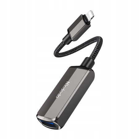 MCDODO ADAPTER PRZEJŚCIÓWKA LIGHTNING USB 3.0 OTG KABEL DO IPHONE ŁADOWANIE