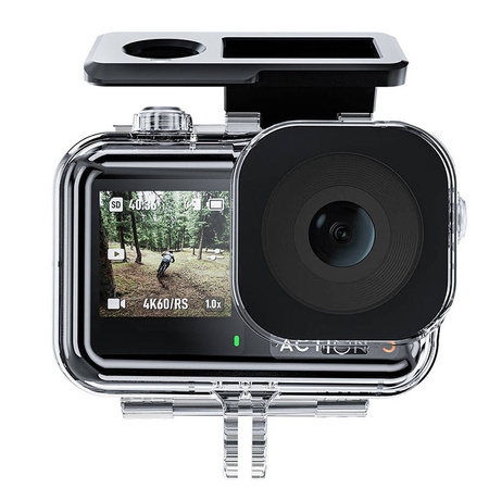 TELESIN WODOODPORNA OBUDOWA CASE DO DJI OSMO ACTION 4 3 DO SPORTÓW WODNYCH