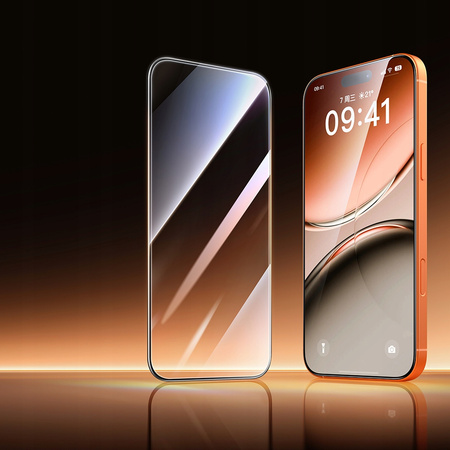MCDODO SZKŁO HARTOWANE AUTOFIT MOCNA SZYBKA DO ETUI DO APPLE IPHONE 17 AIR