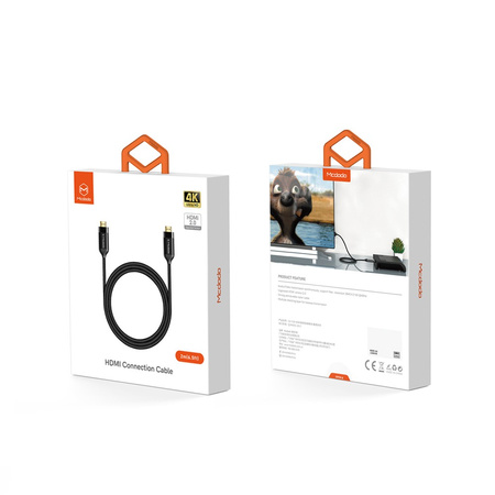 EOL Mcdodo Kabel przewód HDMI - HDMI 4K 60Hz FULL HD 3M