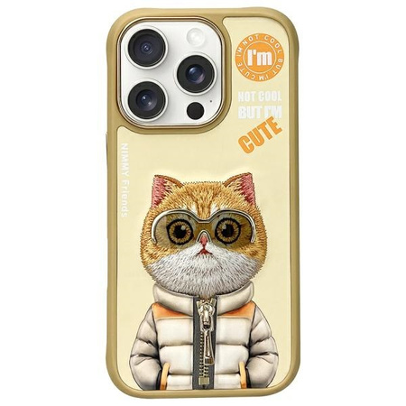 NIMMY ETUI DO IPHONE 16 PRO MAX 6.9 CASE COOL CUTE CAT 2.0 WYSOKA OCHRONA