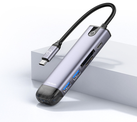 Laptop-Hub Mcdodo 6in1 USB-C HDMI 4K für MacBook