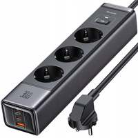 MCDODO Netzladegerät-Steckdosenleiste GAN Typ C 6X USB-C USB AC 1,5M