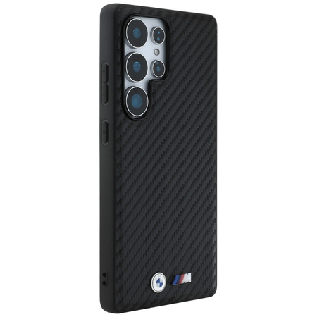BMW ETUI CARBON DO SAMSUNG GALAXY S25 ULTRA DO MAGSAFE SKÓRZANE OCHRONA