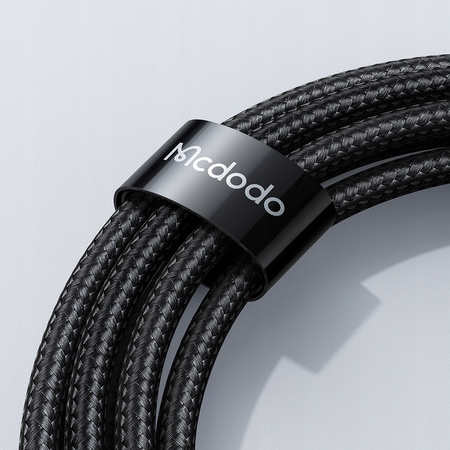 MCDODO KABEL Z WYŚWIETLACZEM USB-C SZYBKIE ŁADOWANIE USB TYP C 5A 100W 1M