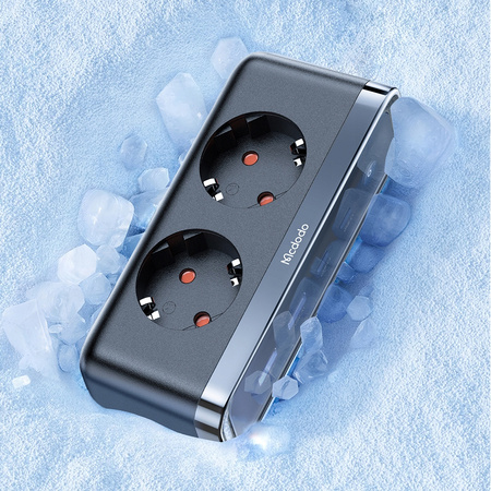 Încãrcãtor prelungitor MCDODO CA GAN 2xUSB 2xUSB-C 2xAC 70W