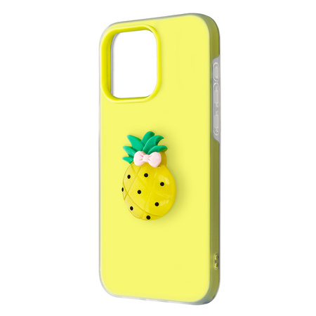 Nakładka Fruit 2in1 do Samsung Galaxy A56 5G żółta