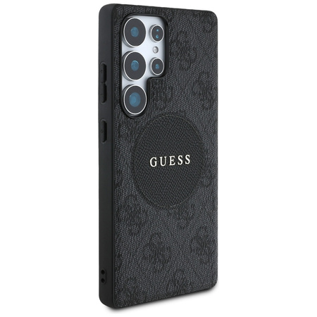 GUESS ETUI CASE DO SAMSUNG GALAXY S25 ULTRA MAGNETYCZNE 4G ROUND PATCH LOGO