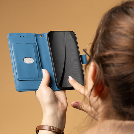 Etui Smart Triangle do Xiaomi Redmi Note 15 Pro 5G niebieskie