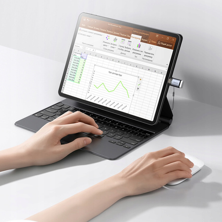 MCDODO USB-A 3.0-Adapter für Lightning, iPhone und iPad (3A OTG LED)