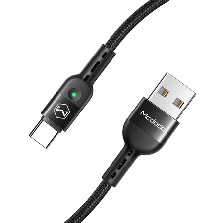 Mcdodo Quick Charge 4 USB Typ-C Handykabel 1,8 m Schwarz