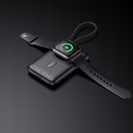 MCDODO POWERBANK MAGSAFE 10000MAH Z WBUDOWANYM KABLEM USB-C DO TELEFONU