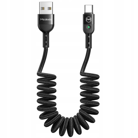 Mcdodo Quick Charge 4 USB Typ-C Handykabel 1,8 m Schwarz