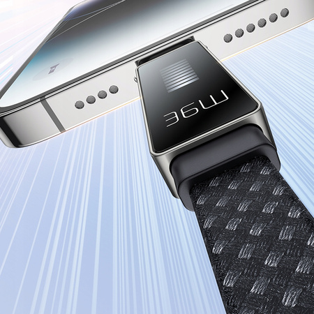 Cablu încãrcãtor MCDODO USB-C cu încãrcare rapidã Lightning pentru iPhone 1M LED