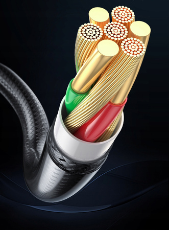 Cablu de telefon Mcdodo, puternic, super rapid, cablu USB-C PD, 100W, 1,8 m, portocaliu