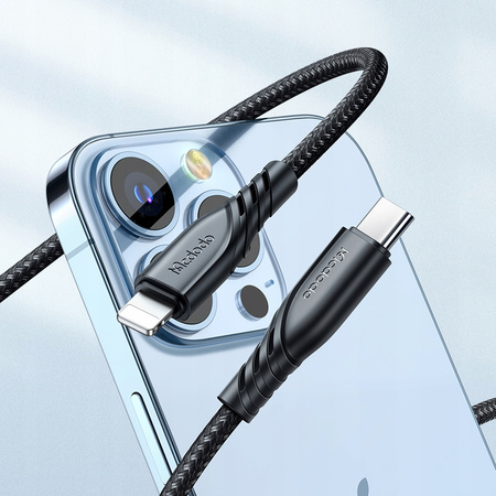 Ładowarka do telefonu Mcdodo, Szybka,  USB, USB-C, 20W, do Iphone, uniwersalna, czarna