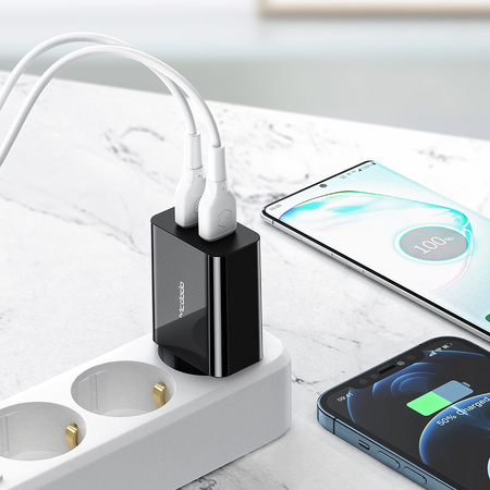 Încãrcãtor de telefon McDodo, QC 3, 18W, 2xUSB