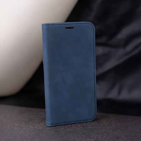 Etui Smart Suede do iPhone 7 / 8 / SE 2020 / SE 2022 granatowe