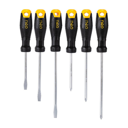DELI TOOLS ZESTAW WKRĘTAKÓW MAGNETYCZNYCH 6 SZTUK DO NARZĘDZI SERWISOWYCH