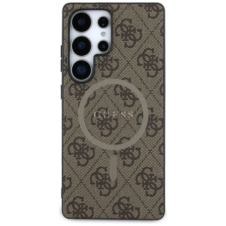 GUESS POKROWIEC TPU DO SAMSUNG GALAXY S25 ULTRA ETUI Z MAGNETYCZNYM LOGO