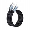 MCDODO KABEL USB-A USB-C SZYBKIE ŁADOWANIE USB TYP C 6A 100W 2M LED CZARNY