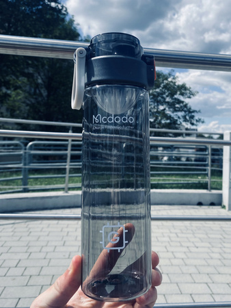 Butelka Sportowa Mcdodo, Bidon , Na wodę , BPA FREE, 1L, czerwona