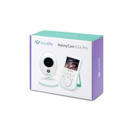 Niania elektroniczna TrueLife NannyCam V24 Pro LCD 2,4” 20fps