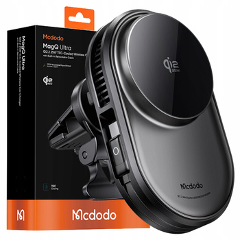 MCDODO UCHWYT NA TELEFON DO SAMOCHODU ŁADOWARKA INDUKCYJNA DO MAGSAFE 25W