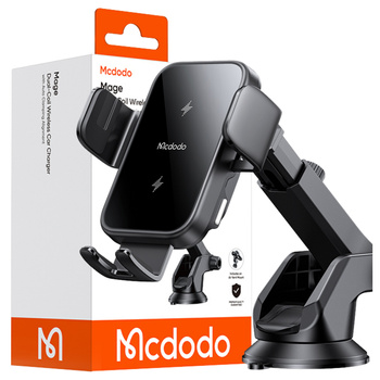 MCDODO UCHWYT NA TELEFON DO SAMOCHODU Z ŁADOWARKA INDUKCYJNA DO MAGSAFE 15W
