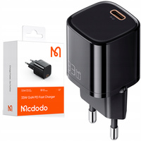 Încãrcãtor de telefon Mcdodo nano GaN, USB-C PD QC - 33W Negru